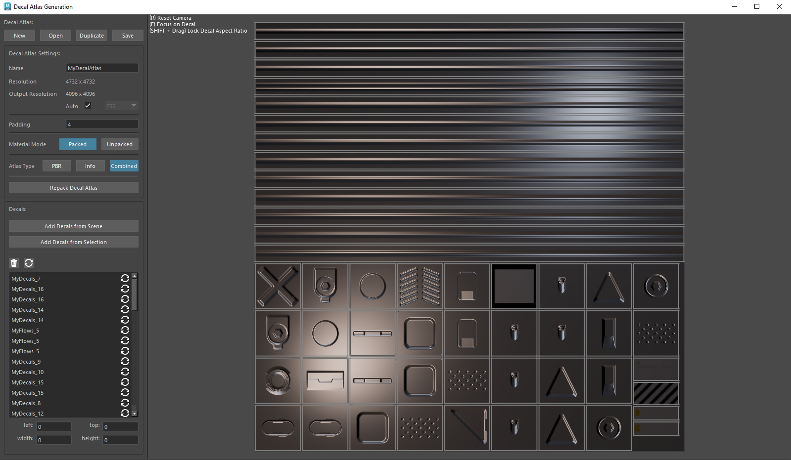 Decal Atlas Editor